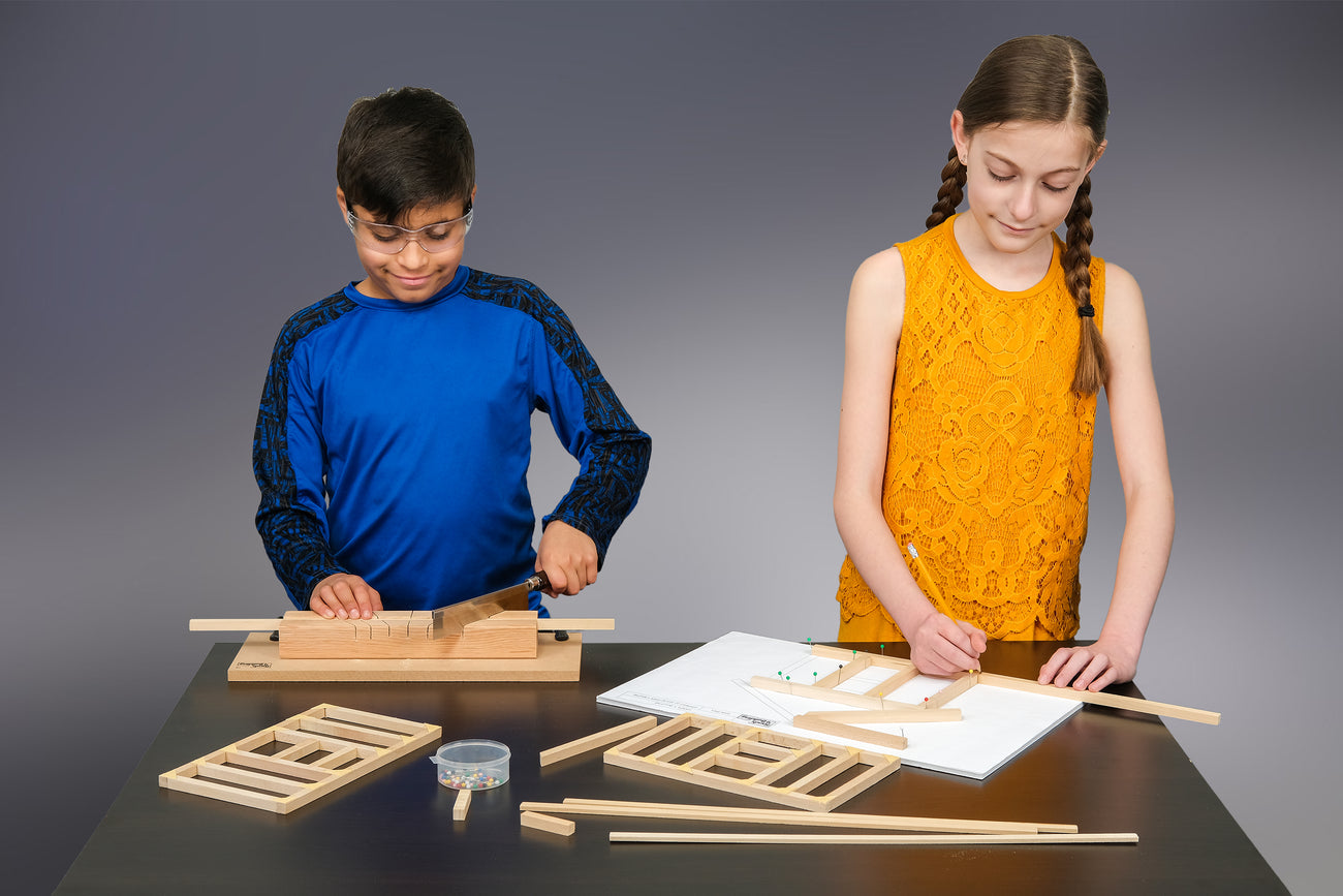 kids projects that use real tools and blueprints